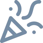 Party Horn SVG Icon